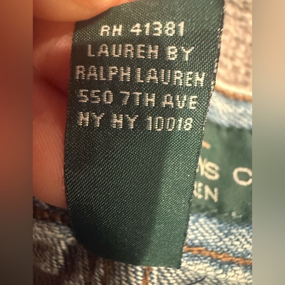 Lauren Ralph Lauren Light Blue Cropped Jeans Size 4 - Picture 15 of 15